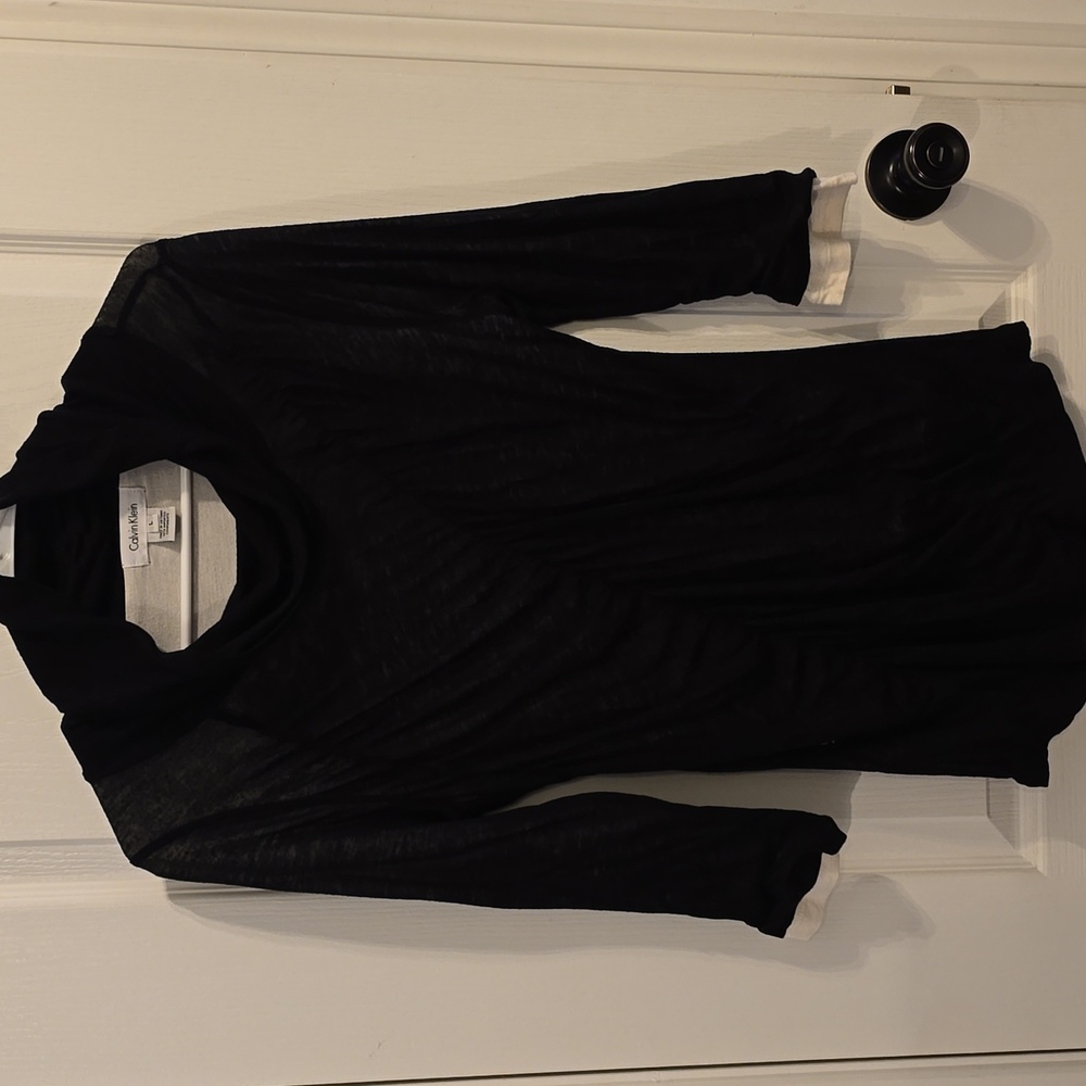 Calvin Klein cowl neck top
